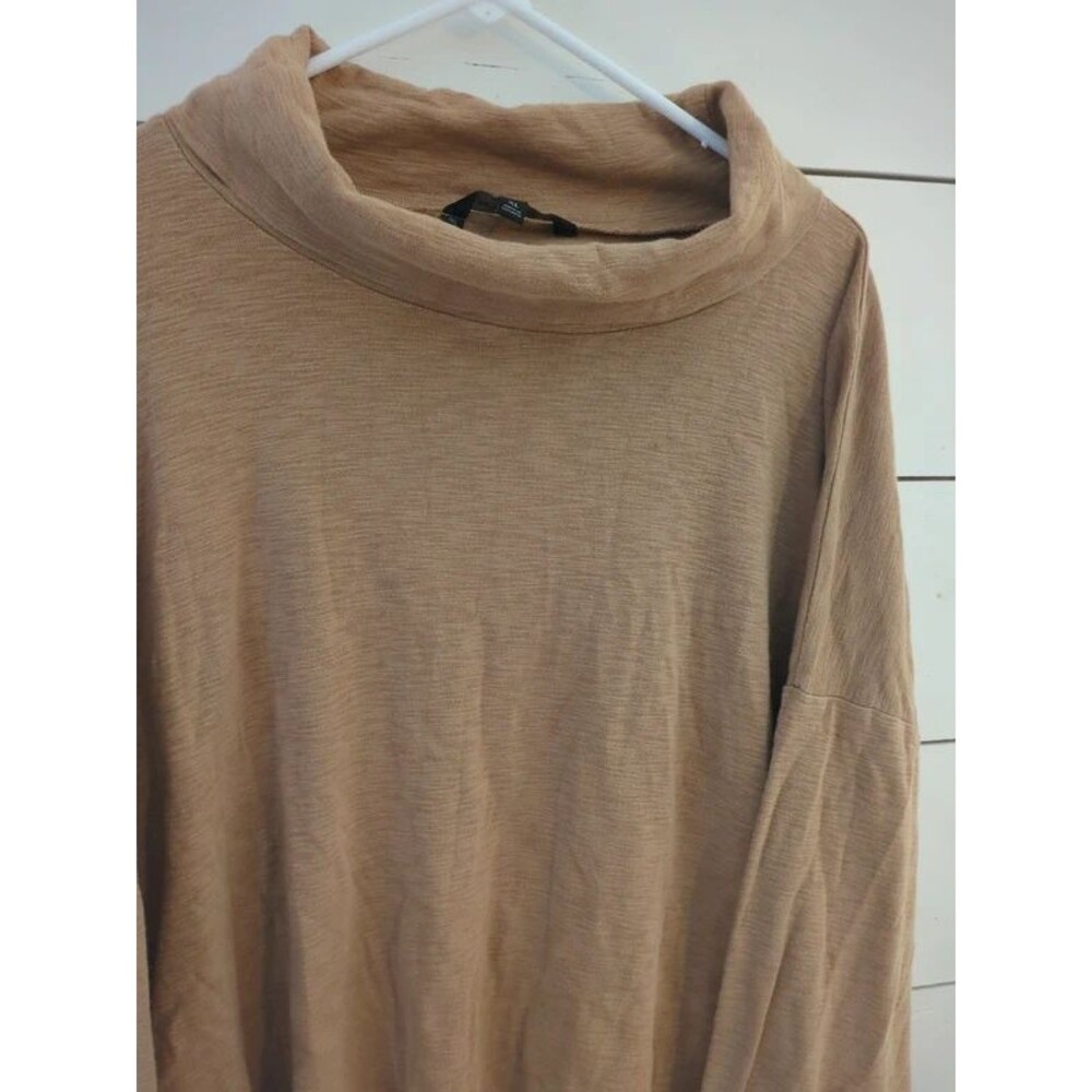 Banana Republic XL cowl turtleneck long sleeve t-shirt oversized boxy fall boho